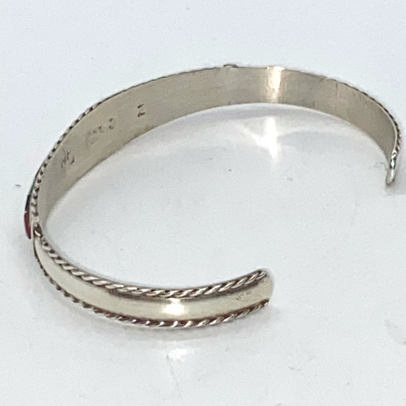 Zuni Inlay Cuff Bracelet! - Picture 4 of 11